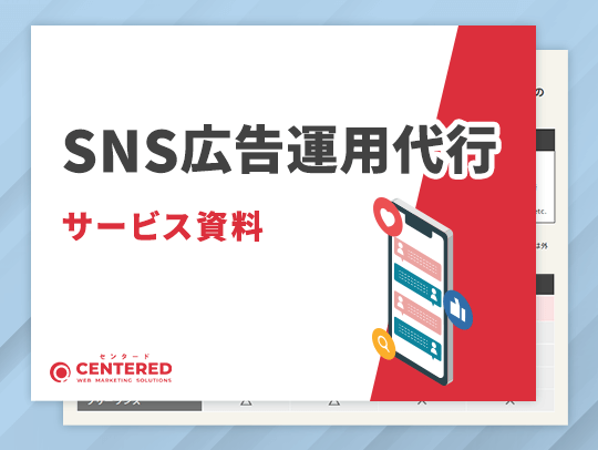 SNS広告運用代行サービスのイメージ