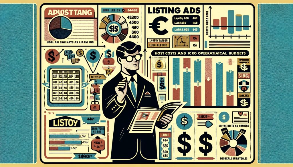 リスティング広告の費用及び相場と運用金額のポイントについて解説のイメージ